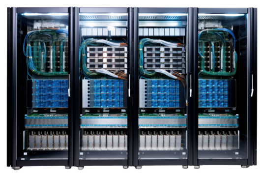 PNG Super computer server refrigerator electronics.