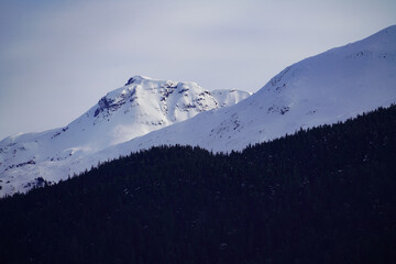 Juneau Snow Capped Mountains