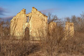Obraz premium Saint Dominic Catholic Church in D'Hanis, Texas