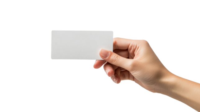 Business card presentation office photo minimalist background close-up
