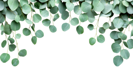 Eucalyptus leaves arrangement a minimalist botanical perspective