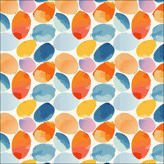 Simple geometric watercolor  pattern vector background