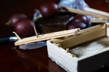 Traditional Brazilian buriti sweet