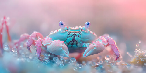8K Macro Photography of Baby Crabs – Ultra-High-Resolution Close-Up