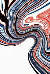  Abstract Art Design with Vibrant Colors and Flowing Lines