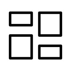 Dashboard Icon Vector Symbol Design Illustration