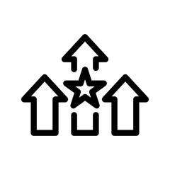Fototapeta premium Growth Icon Vector Symbol Design Illustration