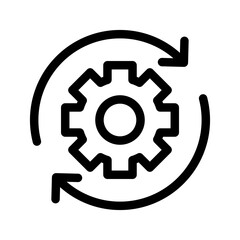 Development Icon Vector Symbol Design Illustration