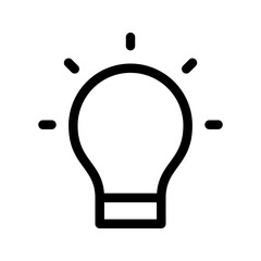 Idea Icon Vector Symbol Design Illustration