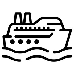 Cruise Line Icon