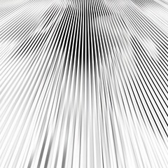 Minimalist Abstract Vertical Line Pattern in Black and White