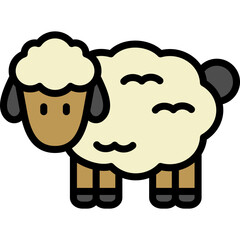 sheep animal icon