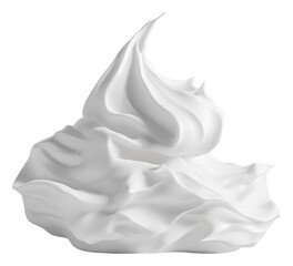 PNG Whipped cream white minimalist appearance.
