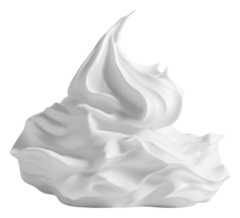 PNG Whipped cream white minimalist appearance.