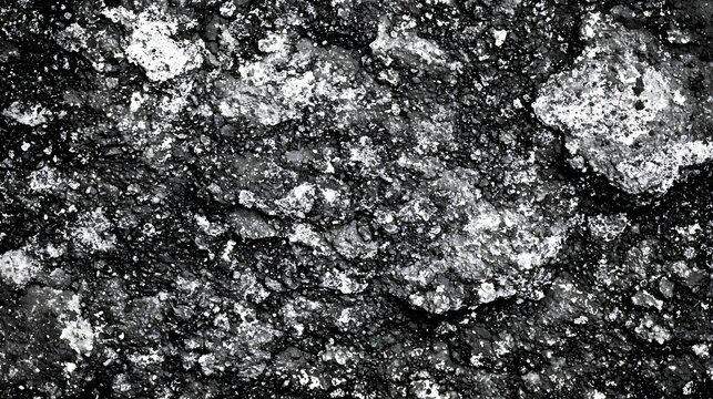 Cracked asphalt texture, road surface detail