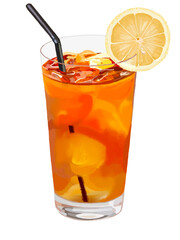 レモンティー（ストロー付き）