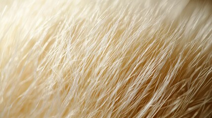 Fototapeta premium Detailed Macro Shot of Soft Brush Fibers Illuminated Perfectly