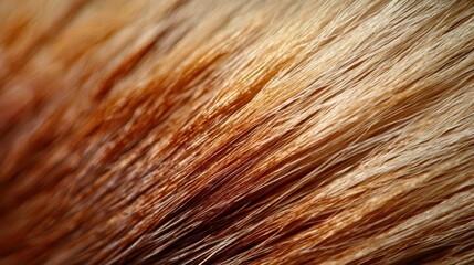 Fototapeta premium Macro Shot of a Brush Tip Highlighting Detail and Texture