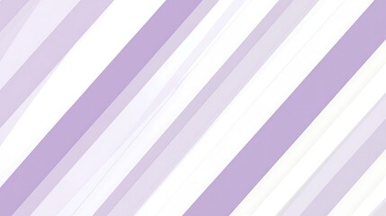 Obraz premium Abstract Diagonal Stripes in Lavender and White