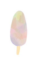 Purple Violet Ice Cream Summer