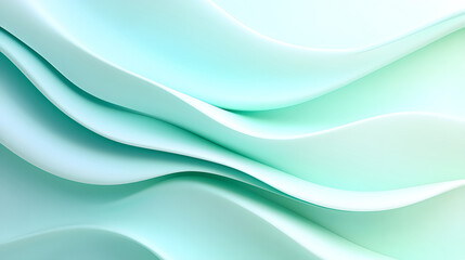 Fototapeta premium Abstract green gradient texture wallpaper, gradient abstract PPT background
