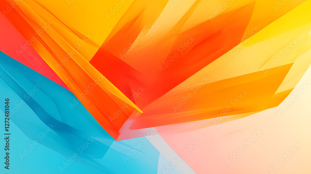 Poster abstract background modern technology future graphics, gradient abstract ppt background