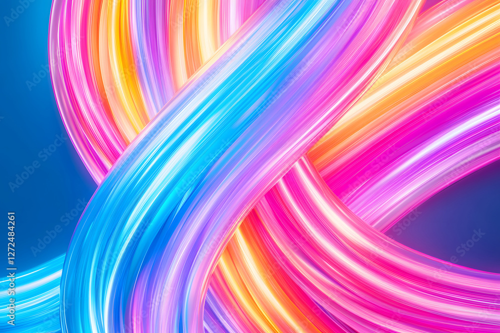 Aufkleber digital technology internet network speed connection background, network nano information concept il
