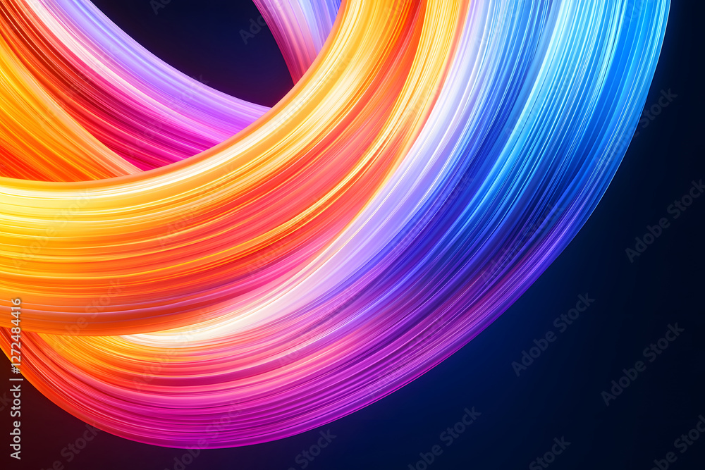 Poster digital technology internet network speed connection background, network nano information concept il