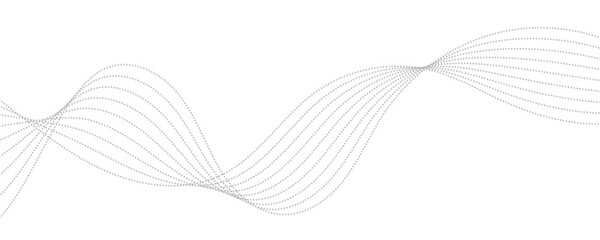 abstract white background with waves