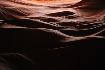 Whispering Sands and Intricate Rock Layers of Antelope Canyon, Showcasing Natural Sculptures and...