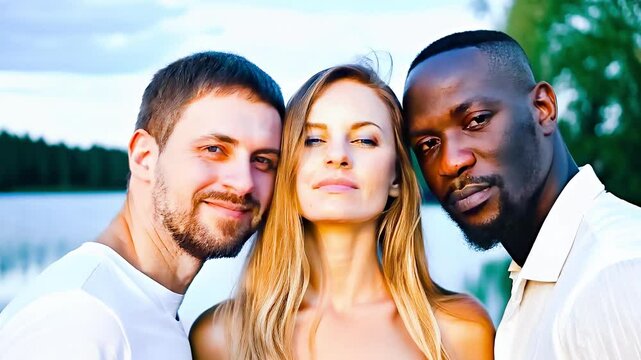modern love nature interracial experience trio threesome