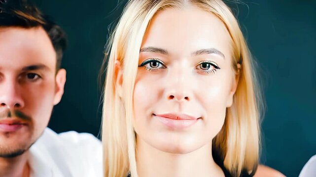 blond white black diversity friend love couple