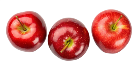 Fresh Red Apples – Top View, Isolated on Transparent Background
Ripe Red Apples – High-Quality PNG with Transparent Background