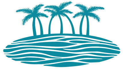 Obraz premium Tropical Island Getaway