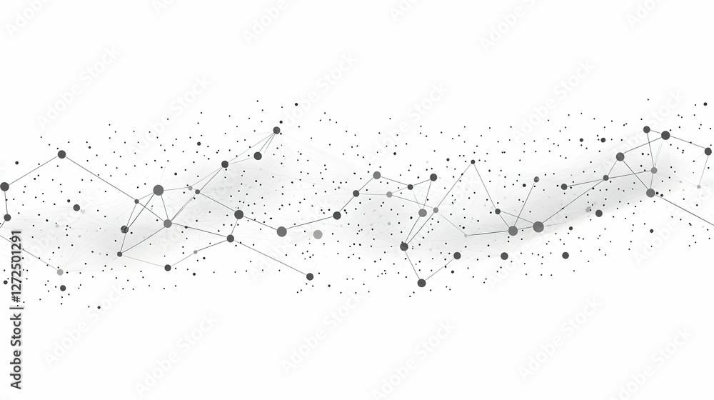 Aufkleber abstract network connection background