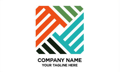 Fototapeta premium M square logo