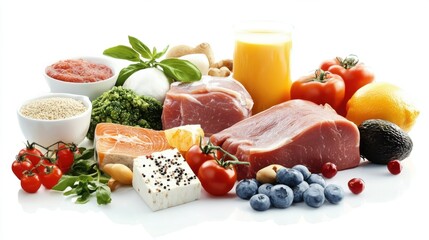 たくさんの食材