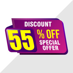 Fototapeta premium Promotion Banner - Big Discount Event