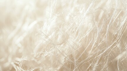 Delicate Tissue Fibers Illuminated in Close-Up Macro Shot