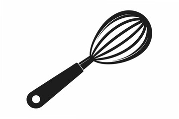 whisk  silhouette vector illustration