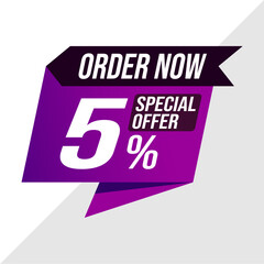 Fototapeta premium Promotion Banner - Big Discount Event