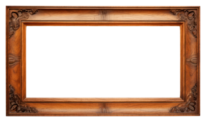 PNG Art deco wood frame backgrounds rectangle