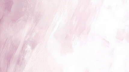 Fototapeta premium A light background with smooth, faded brushstrokes in pale pink and soft white, adding texture while keeping the overall feel minimal and gentle.