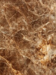Close-up of Beautiful Brown Marble Texture Showing Natural Patterns and Swirls : Generative AI