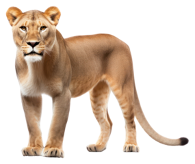PNG Wildlife mammal animal lion.