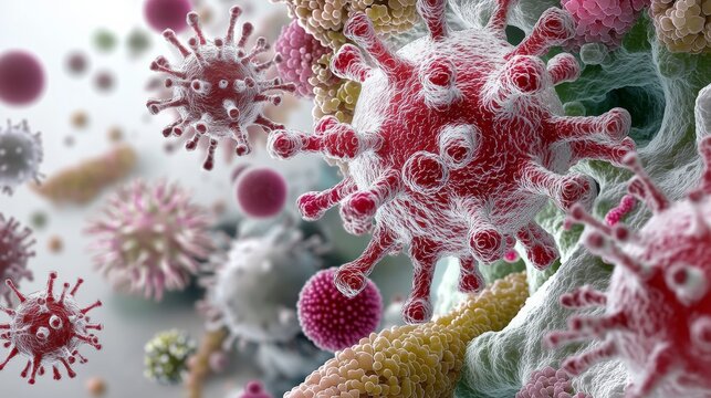 Understanding Microscopic Viruses With a Focus on Red and White Varieties and Their Impact on Human Health and Environmental Science