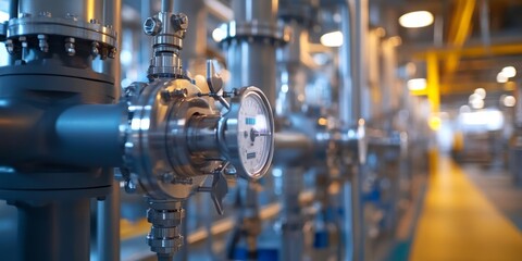 Advanced green hydrogen technology, featuring renewable energy-powered electrolysis systems