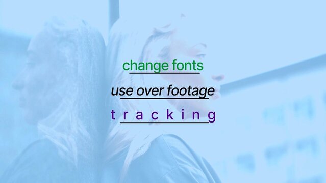 Modern Text with Line Exit