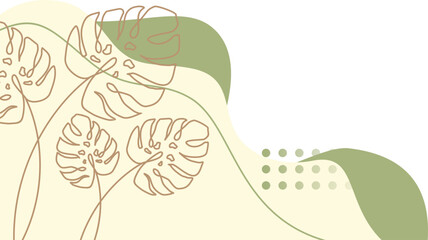 Abstract Boho Corner Minimalist