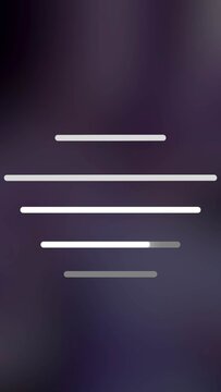 Vertical Loading Bar Overlay